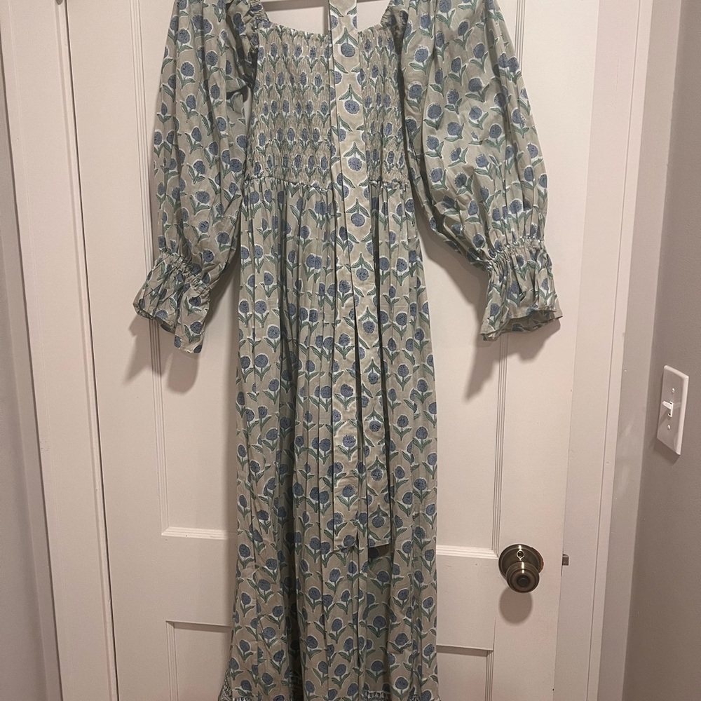 Elegant Floral Maxi Dress